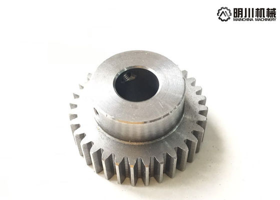 DIN/ANSI Standard Steel Bevel Gears , Spiral Bevel Gear Hardened Teeth